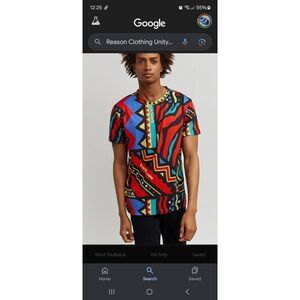 New XL Reason Unity Tee Tshirt Short Sleeve Crew Neck Streetwear Shirt NWT